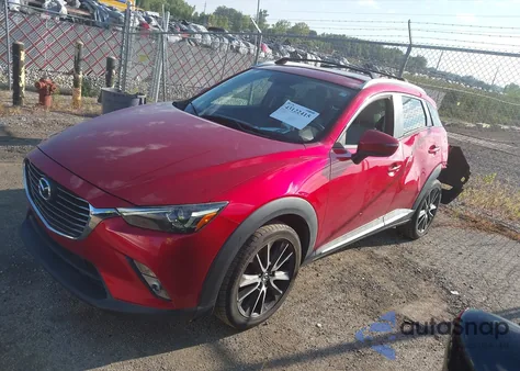 2017 Mazda Cx-3 Grand Touring z USA, uszkodzony, nr VIN JM1DKFD71H0165959